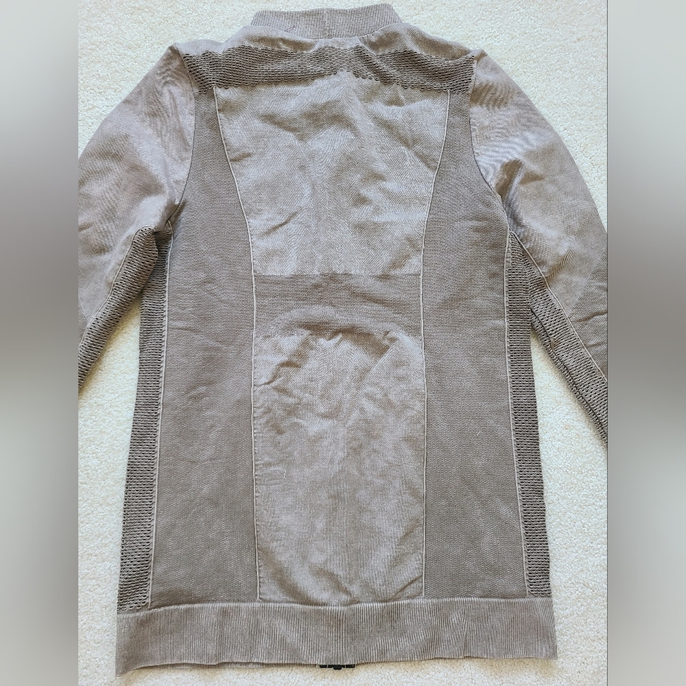 NWOT Blanc Noir Super Nova Tan Workout Jacket Sz M - Picture 12 of 15